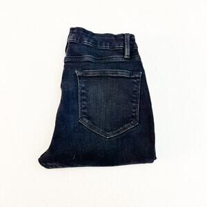 Frame Le Crop Mini Boot Dark Wash Denim Jeans Color Marcella Size 27